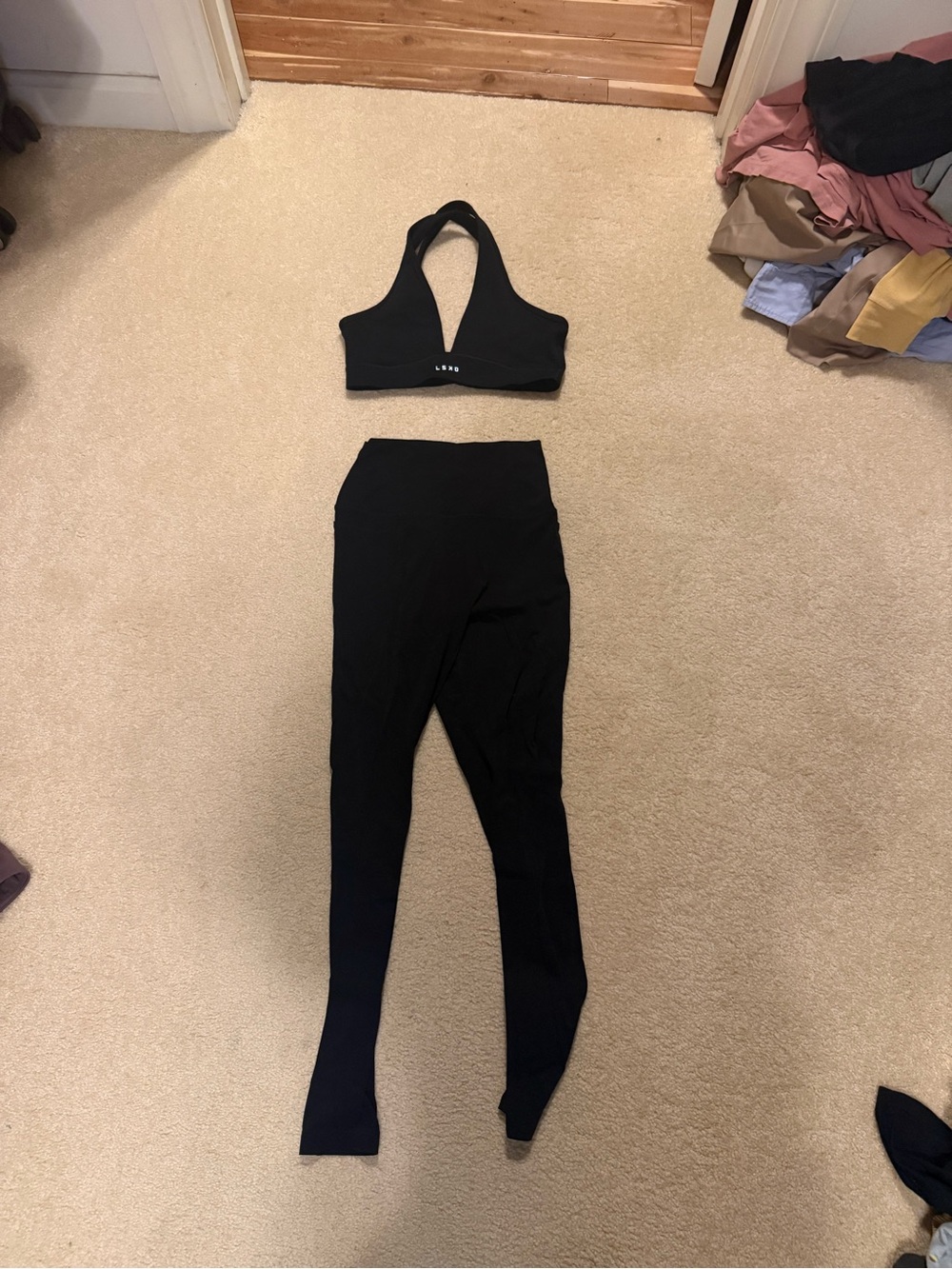 LSKD Fusion High-Rise Women's Leggings - black - small - Picture 1 of 5